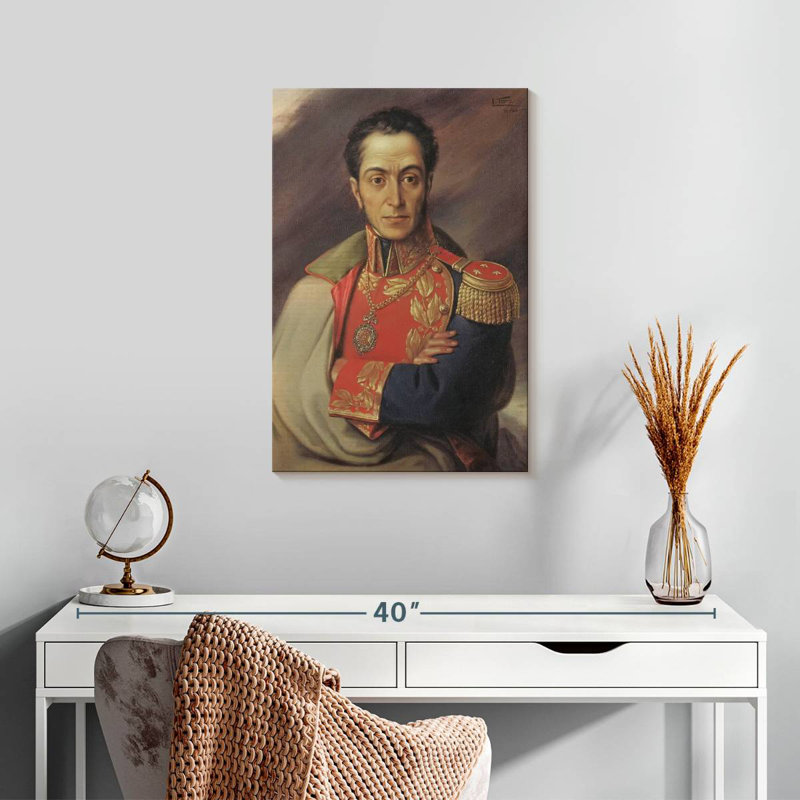 Leisha Simon Bolivar, 24" H x 16" W