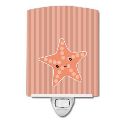 Starfish Ceramic Night Light