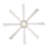 Aura 8 - Blade Indoor/Outdoor Smart Ceiling Fan with Adjustable CCT 2700K-3000K-4000K-5000K LED Light Kit and Remote Control Included, Works With Alexa and iOS or Android App-95848637-95848633