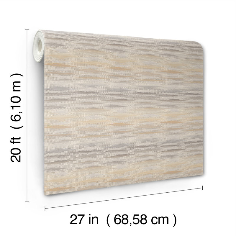 Papier peint adhésif naturel Fireworks, Beige