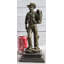 Sculpture en bronze de style cheval de selle Messerschmidt