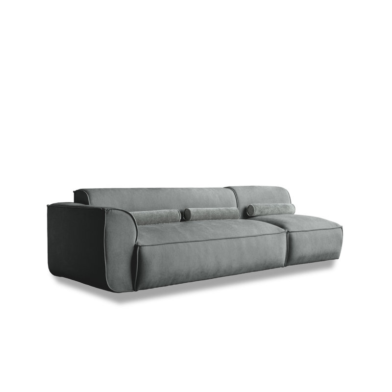 Flex Felix 3 Seater Seating Component, Left Hand Facing, Olive