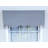 Ticking Cotton Blend Striped Scalloped Window Valance-93022558