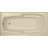 Entre 60'' x 32'' Soaking Fiberglass Bathtub-9228096-88750680