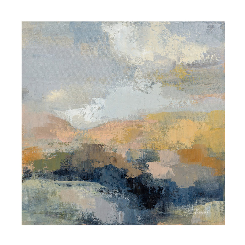 Dusk II, 14" H x 14" W x 2" D