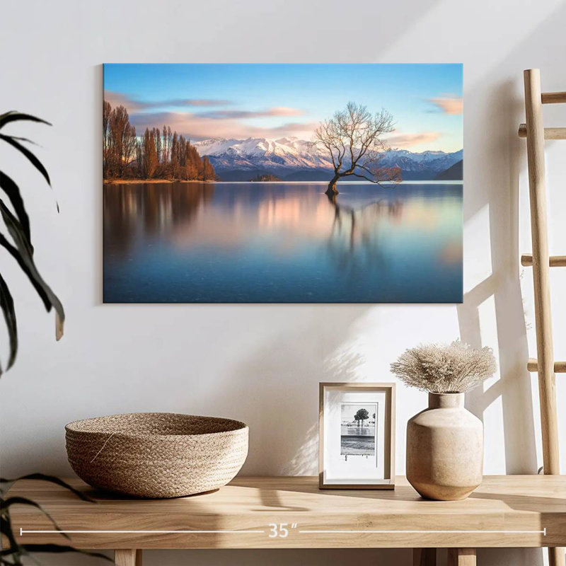 Alvord, célèbre arbre du lac Wanaka, H 16 po x l 24 po