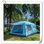 Très grande tente 10-12-14 personnes (Style-B), tentes familiales, 2 chambres, 3 portes et 3 fenêtres avec filet, mur droit, imperméable, double couche, grande tente pour l'extérieur, pique-nique, camping, rassemblement familial