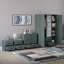 Tayce 4 Piece Bedroom Set (2 Drawer Bedside Chest, 4 Drawer Chest, 3 Door 2 Drawer Mirrored Wardrobe)-1975583722