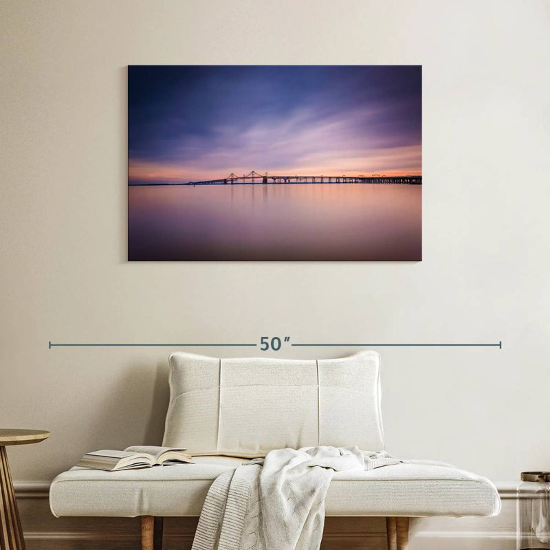 Lilie Scenic Chesapeake Bay Bridge, H 26 po x l 39 po
