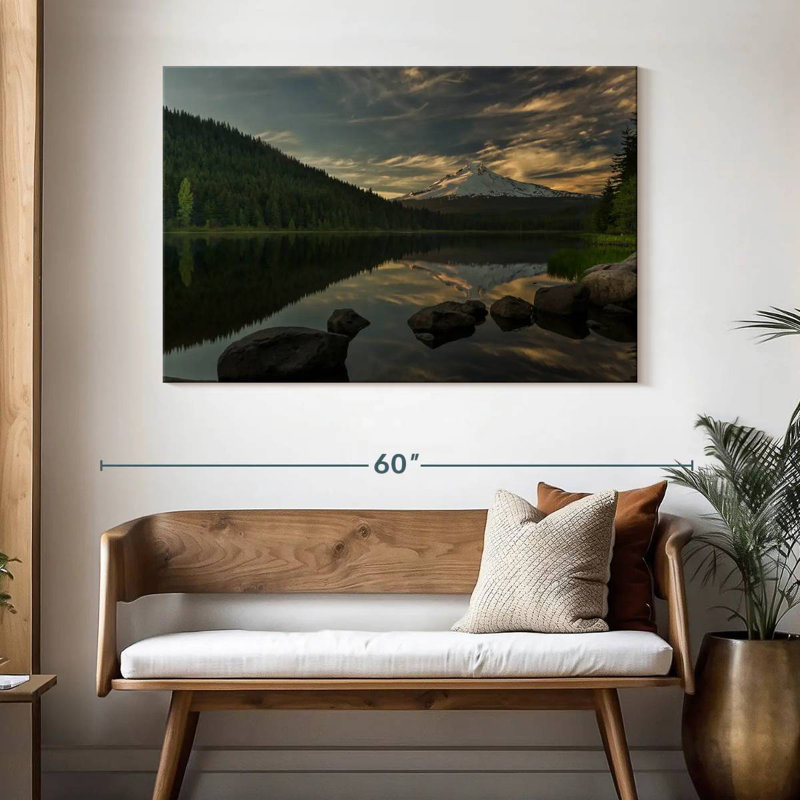 Alvord Trillium Lake Serenity, 32" H x 48" W