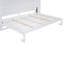 Grand lit escamotable mural avec armoires, grand