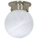 Ithomitis Glass Flush Mount