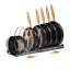 Metal Rectangle Free Standing Pot Rack-82212834