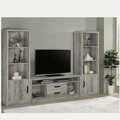 2-Drawer Engineered Wood TV Stand