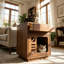 Table d'appoint pour chat avec table de chevet Purra 100% bois massif Purra