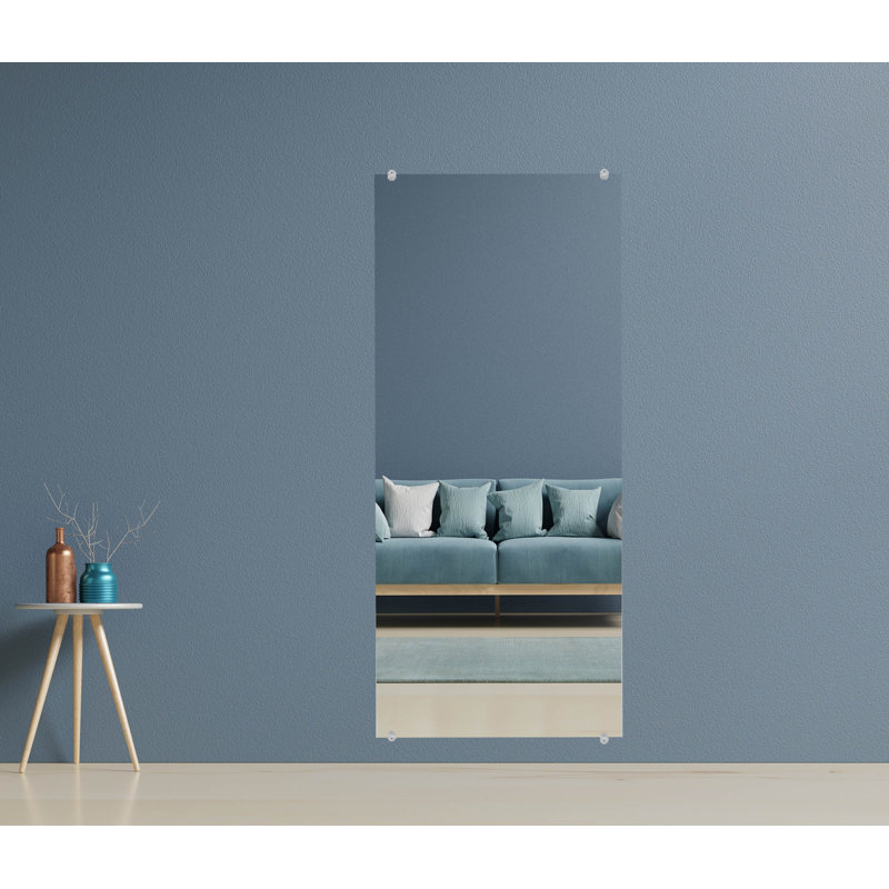 Zarrea Flat Wall Mirror, 26.5" x 74"