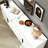 Sideboard Buffet with Adjustable Shelves and 4 Doors, Credenza Storage Cabinets