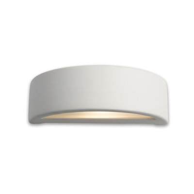 Ceramic Flush Mounted Sconce