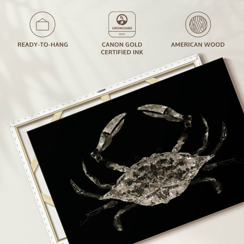 Coastal Crab I, 34" H x 51" W