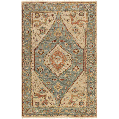 Melksham Wool Floral Indoor Rug