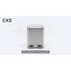 Poubelle double pour recyclage Eko Edison