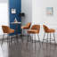 Tabouret de bar rembourré en tissu Kalleigh-375582089