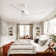 Keilee 52'' 3-ABS-Blade Propeller Standard Ceiling Fan with Remote Control and no Light