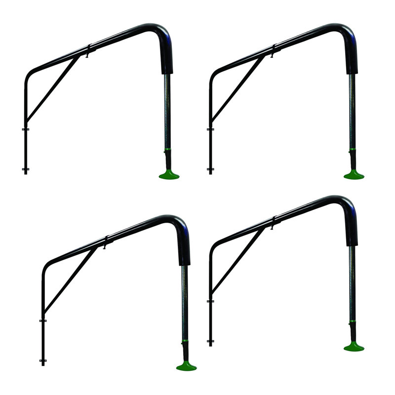 Steel Rust-free Wall Mounted Outdoor Shower and Footwash Spout