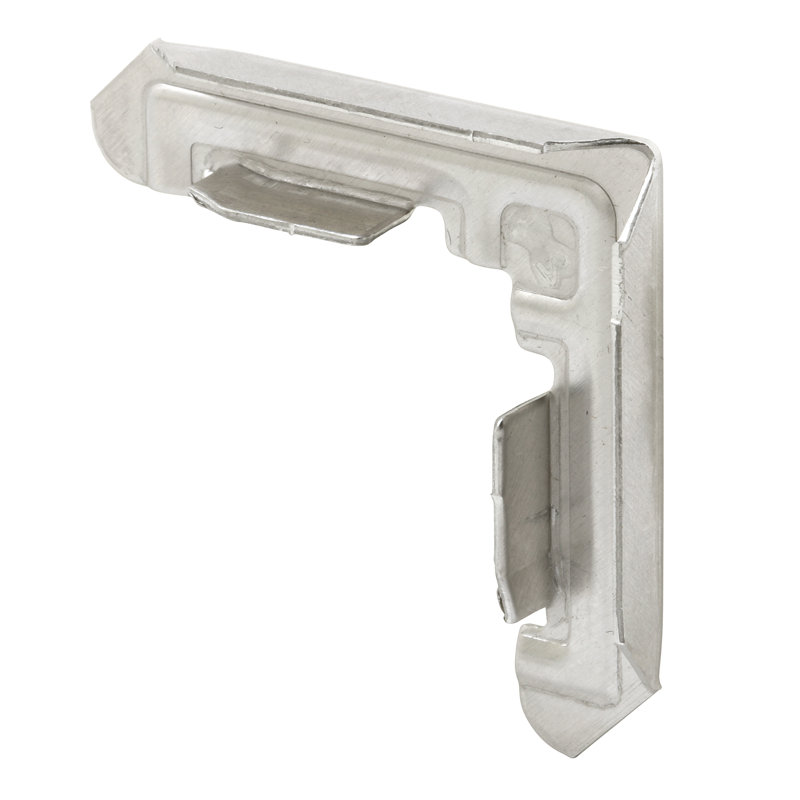 Coins de moustiquaire Prime-Line, 2", 8", Plaqué zinc
