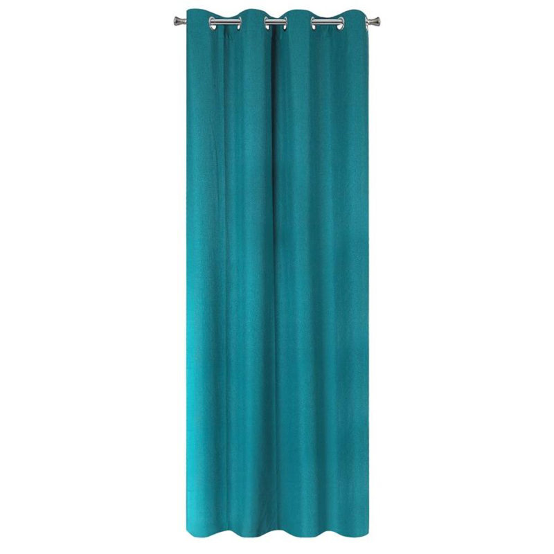 Blackout Curtain Single Panel, Turquoise