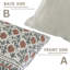 Housse de coussin à motif de blocs de canapé fabriqué à la main Fab Divine-114976808