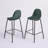 Lazio Velvet Bar Stool with Iron Legs-1374363111-1468054133