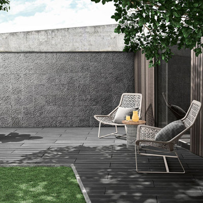 Cubus 12" x 12" Cement Concrete Look Wall Tile