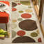 Tapis géométrique touffeté à la main Modern Art-7322641