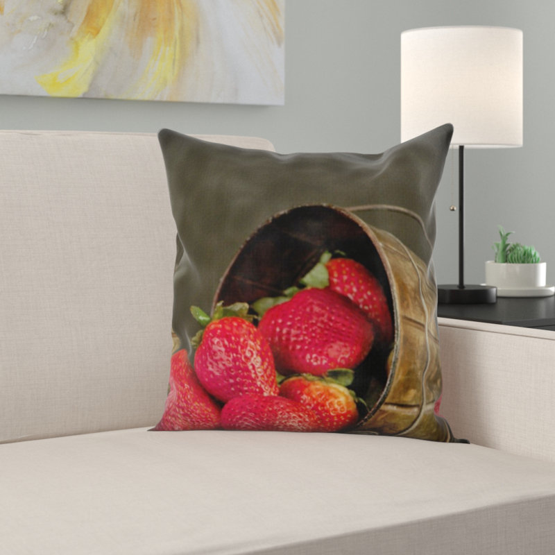 Coussin décoratif fruit