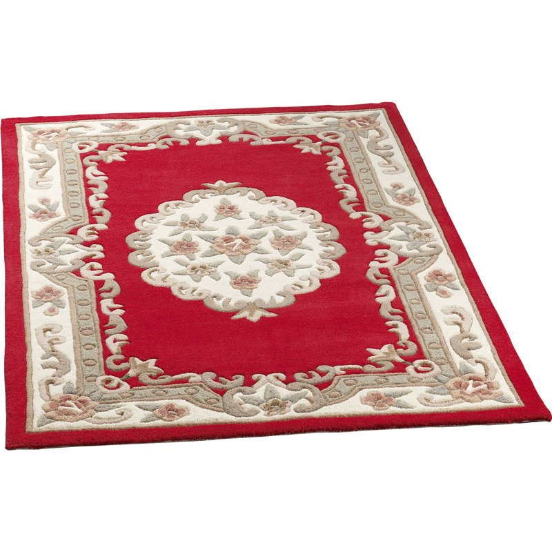 Comfort Oriental Wool Hand Woven Area Rug, Rectangle 120 x 180cm