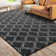 Soft Moroccan-Style Bedroom Rug, Shaggy Modern Area Rug