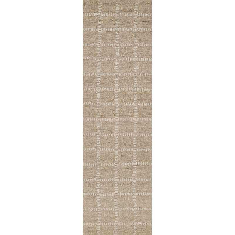 Tapis en laine Lanora, Tapis de couloir 2 pi 3 po x 8 pi