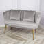 Alfaro 2 Seater Velvet Loveseat-928574314