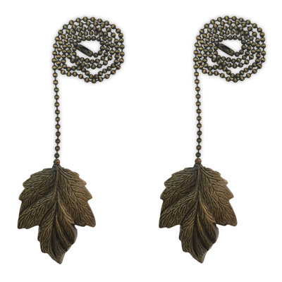 Leaf Ceiling Fan Pull Chain