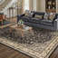 Tapis noir de style persan Haven-57284352