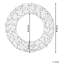 Valier Wood Flat Wall Mirror