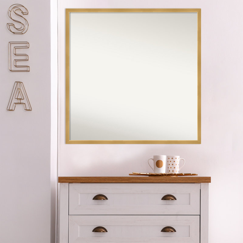 Wall Mirror, 27.5" x 27.5"