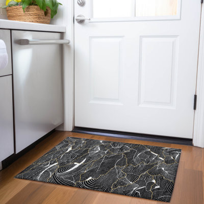 Premium Machine Washable Cossette AMF1048 Lines Rug
