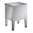 Wiscasset Mirrored Glass Top 3 - Drawer End Table-65170900
