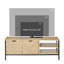 Aleysa Unfinished TV Stand for TVs up to 50"