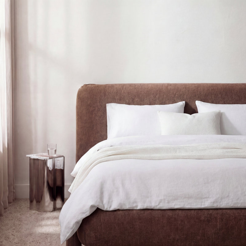 Machine Woven Sheet Set, White, King