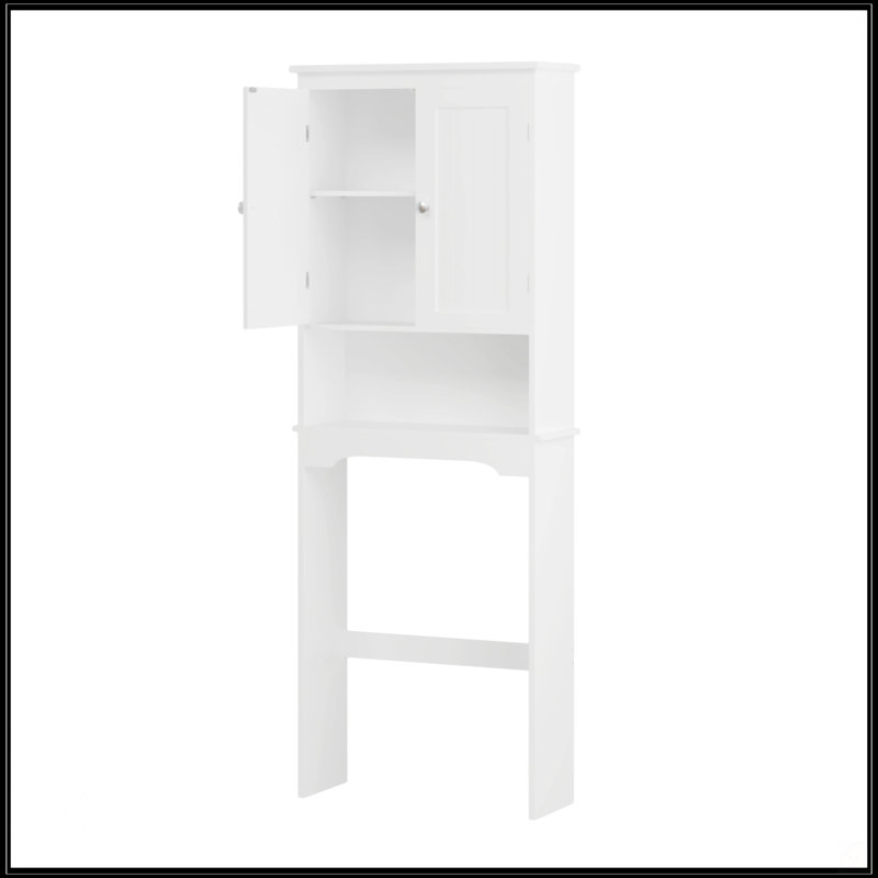 Armoire de rangement au-dessus de la toilette