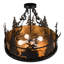 Lizarraga 4 - Light Semi Flush Mount