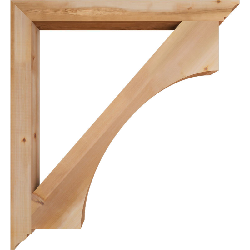 Support traditionnel Westlake, Lisse, Douglas, H 48 po x l 3,5 po x P 44 po